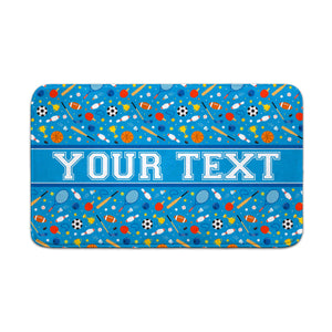 Personalized Bath Mat - Sports - 18" x 30"