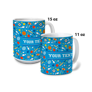 Personalized Mug - Sports - All Sizes