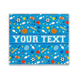 Personalized Tapestry - Sports - 68" x 80"
