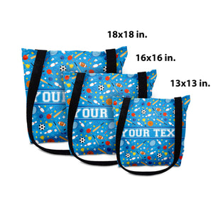 Personalized Tote Bag - Sports - All Sizes