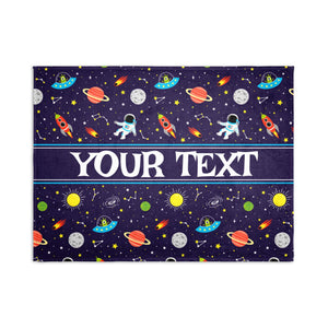 Personalized Blanket - Space - 30" x 40"