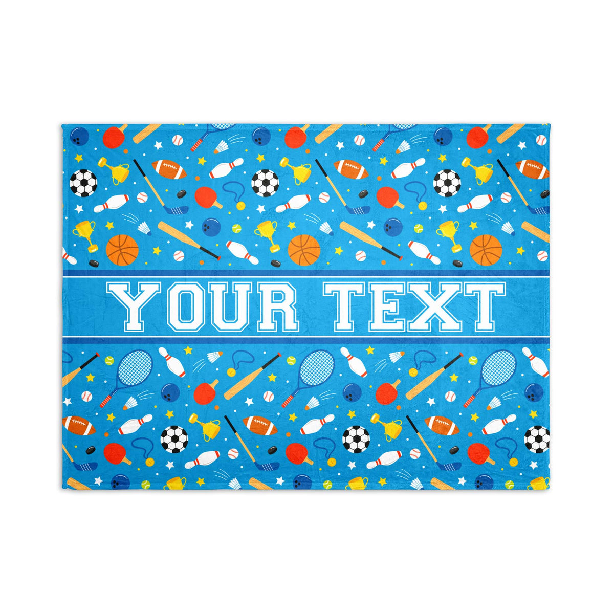 Personalized Blanket - Sports - 30" x 40"
