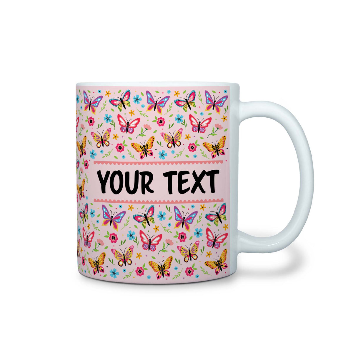 Personalized Mug - Butterflies - 11 Ounces