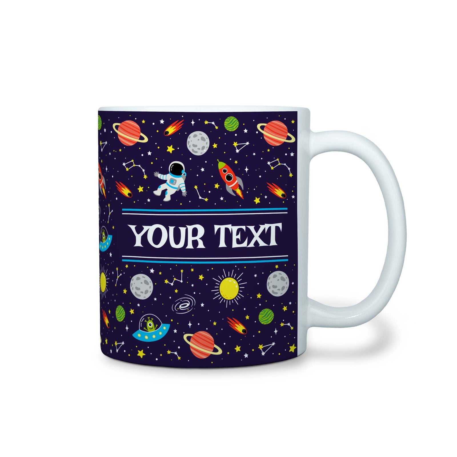 Personalized Mug - Space - 11 Ounces