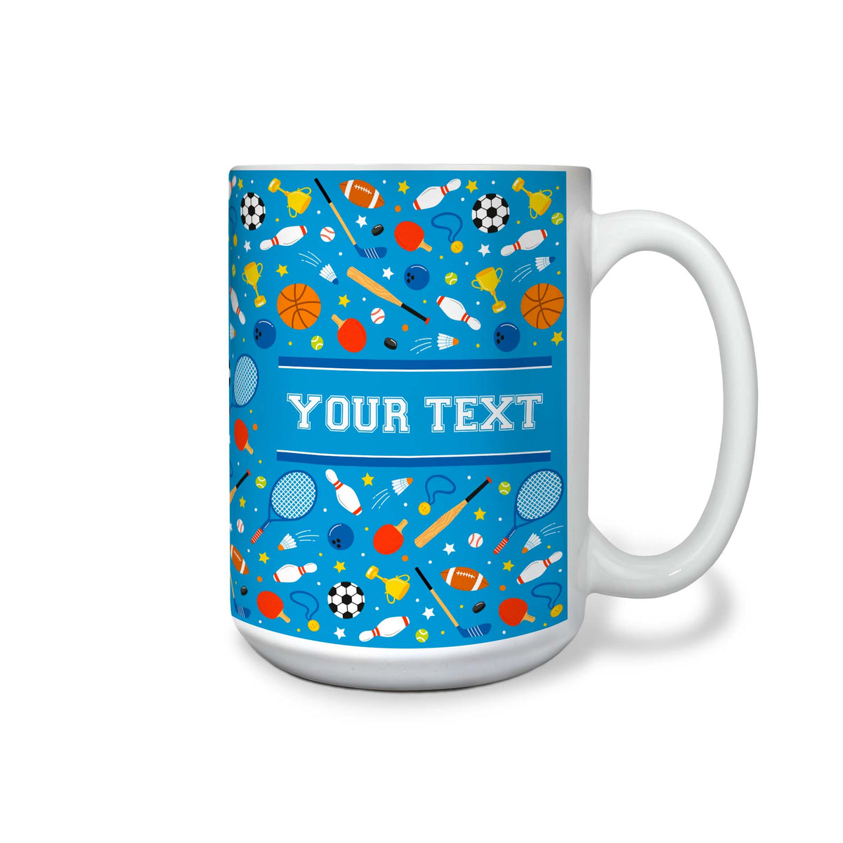 Personalized Mug - Sports - 15 Ounces