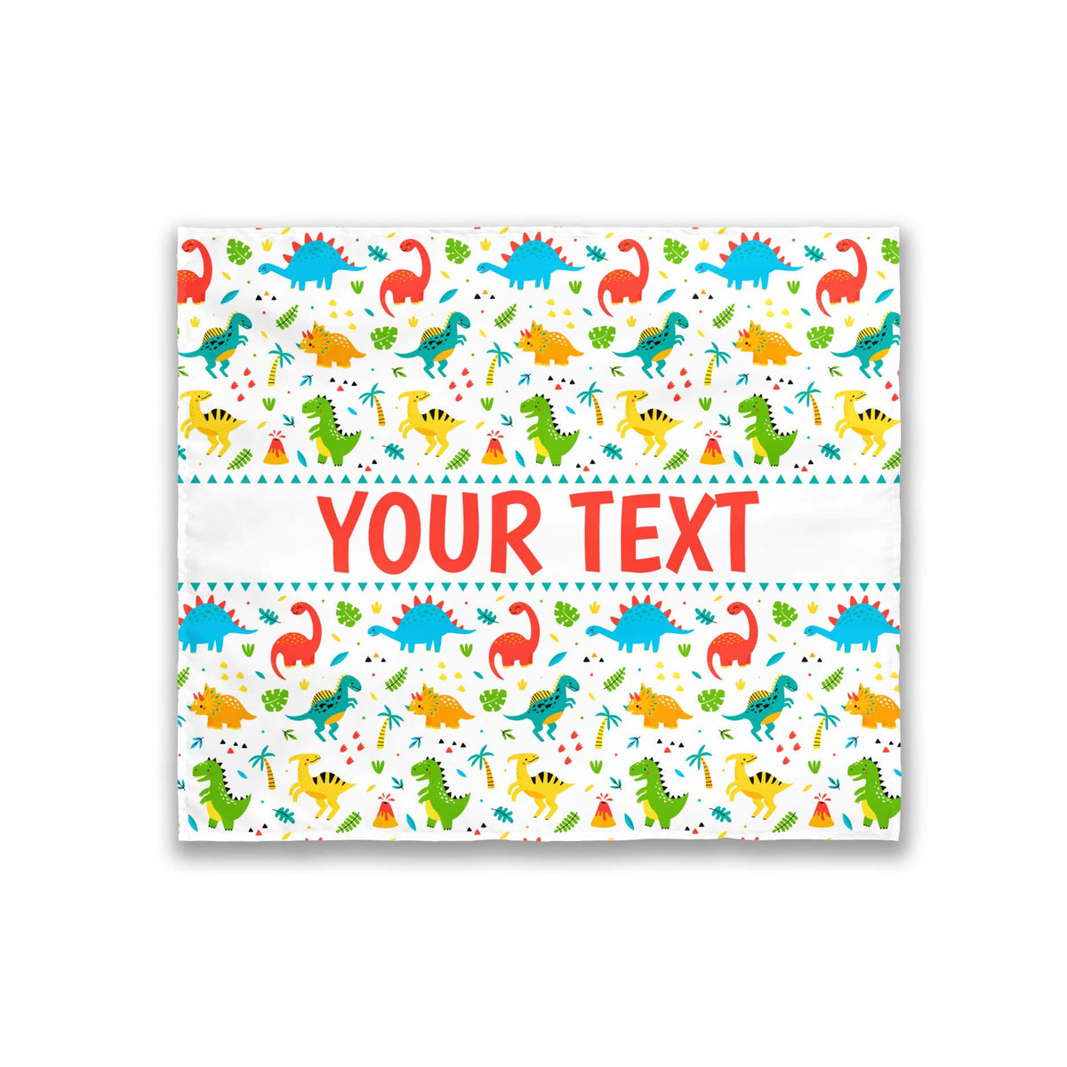 Personalized Tapestry - Dinosaurs - 34" x 40"