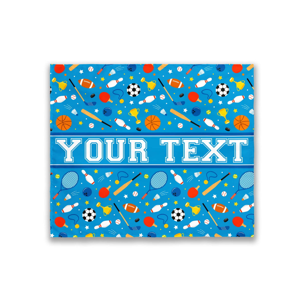 Personalized Tapestry - Sports - 34" x 40"