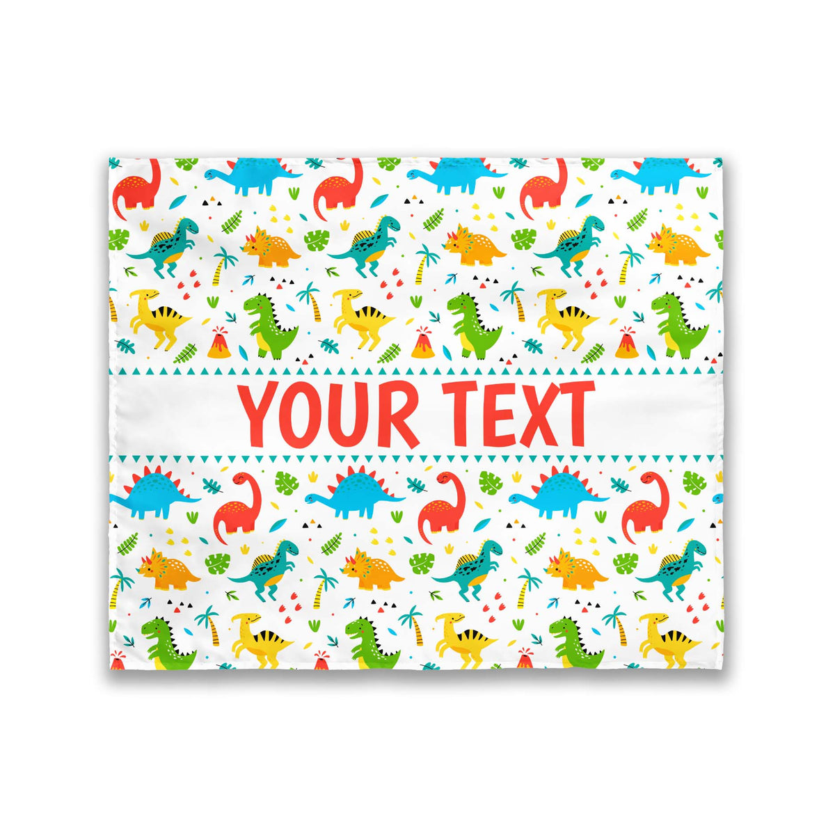 Personalized Tapestry - Dinosaurs - 50" x 60"