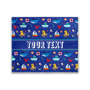 Personalized Tapestry - Nautical - 50" x 60"
