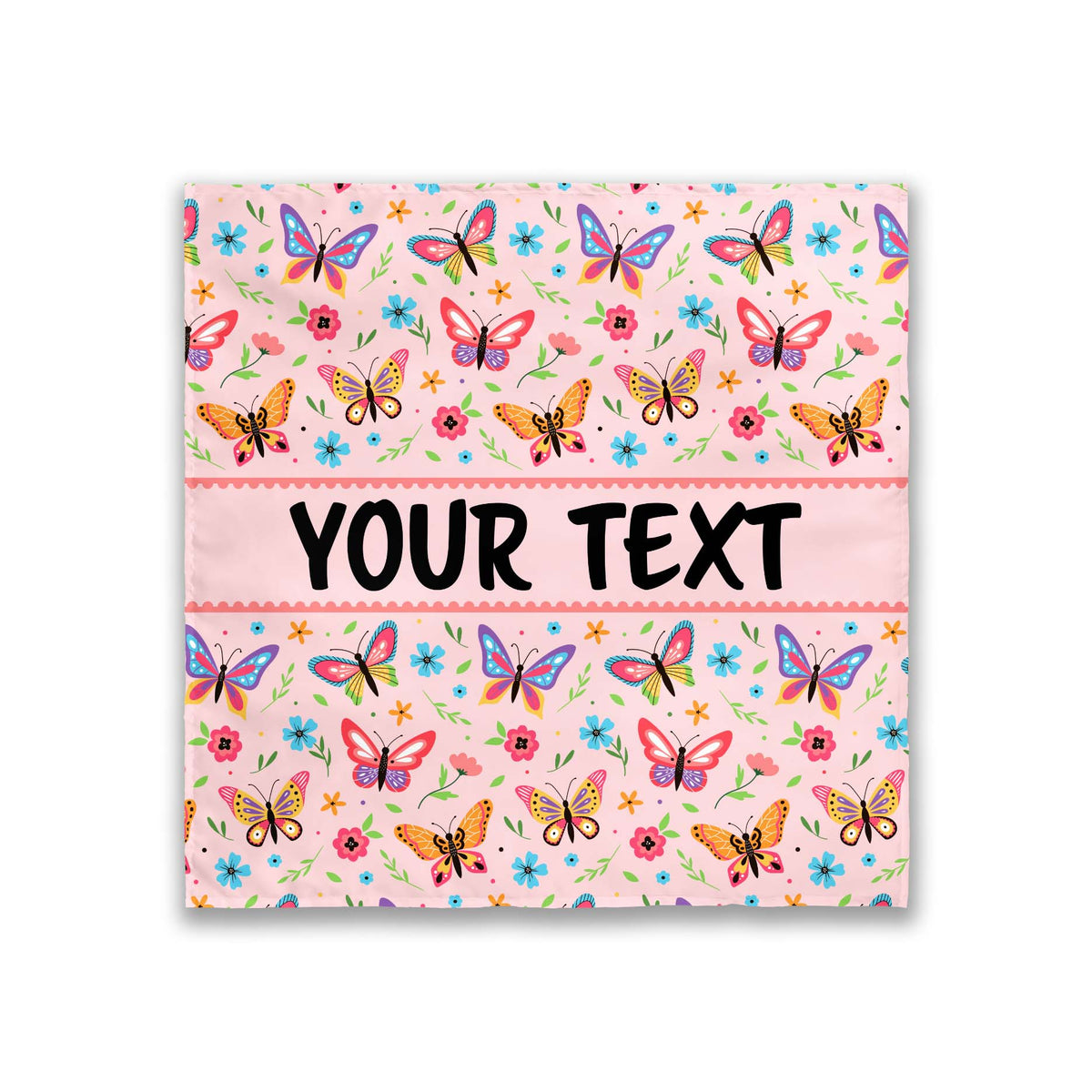 Personalized Tapestry - Butterflies - 57" x 57"