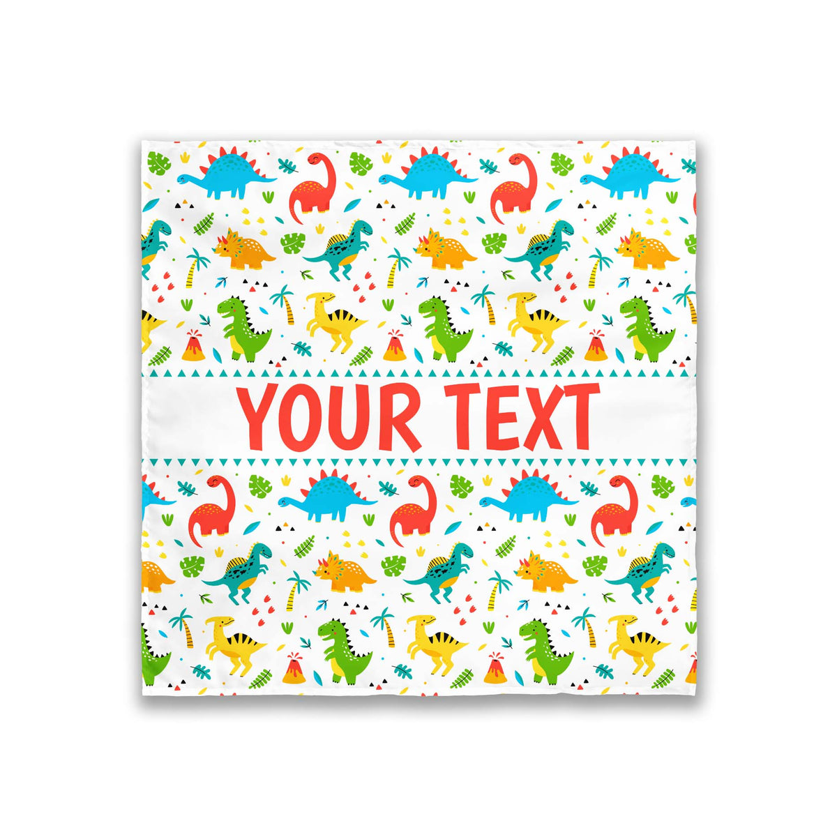 Personalized Tapestry - Dinosaurs - 57" x 57"