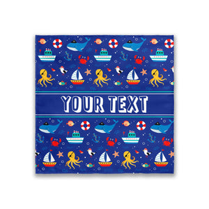 Personalized Tapestry - Nautical - 57" x 57"