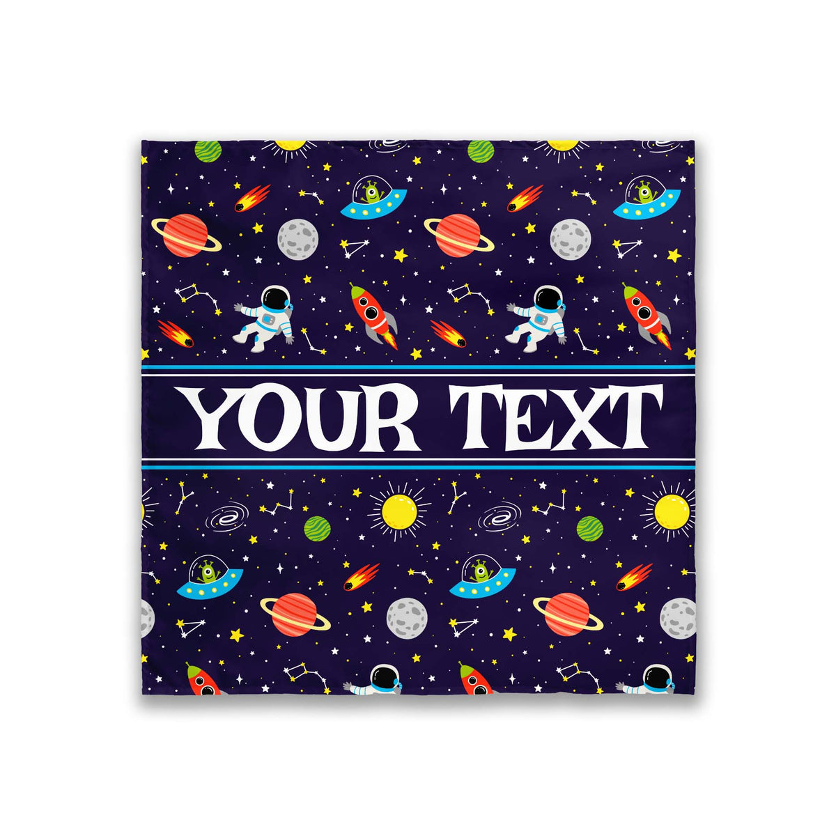 Personalized Tapestry - Space - 57" x 57"