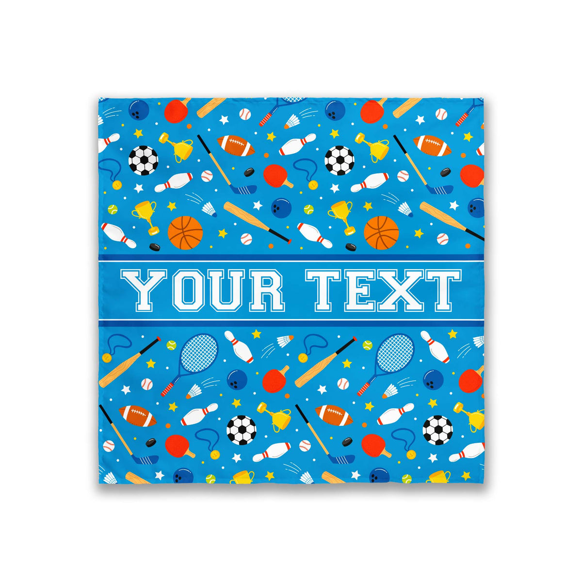 Personalized Tapestry - Sports - 57" x 57"