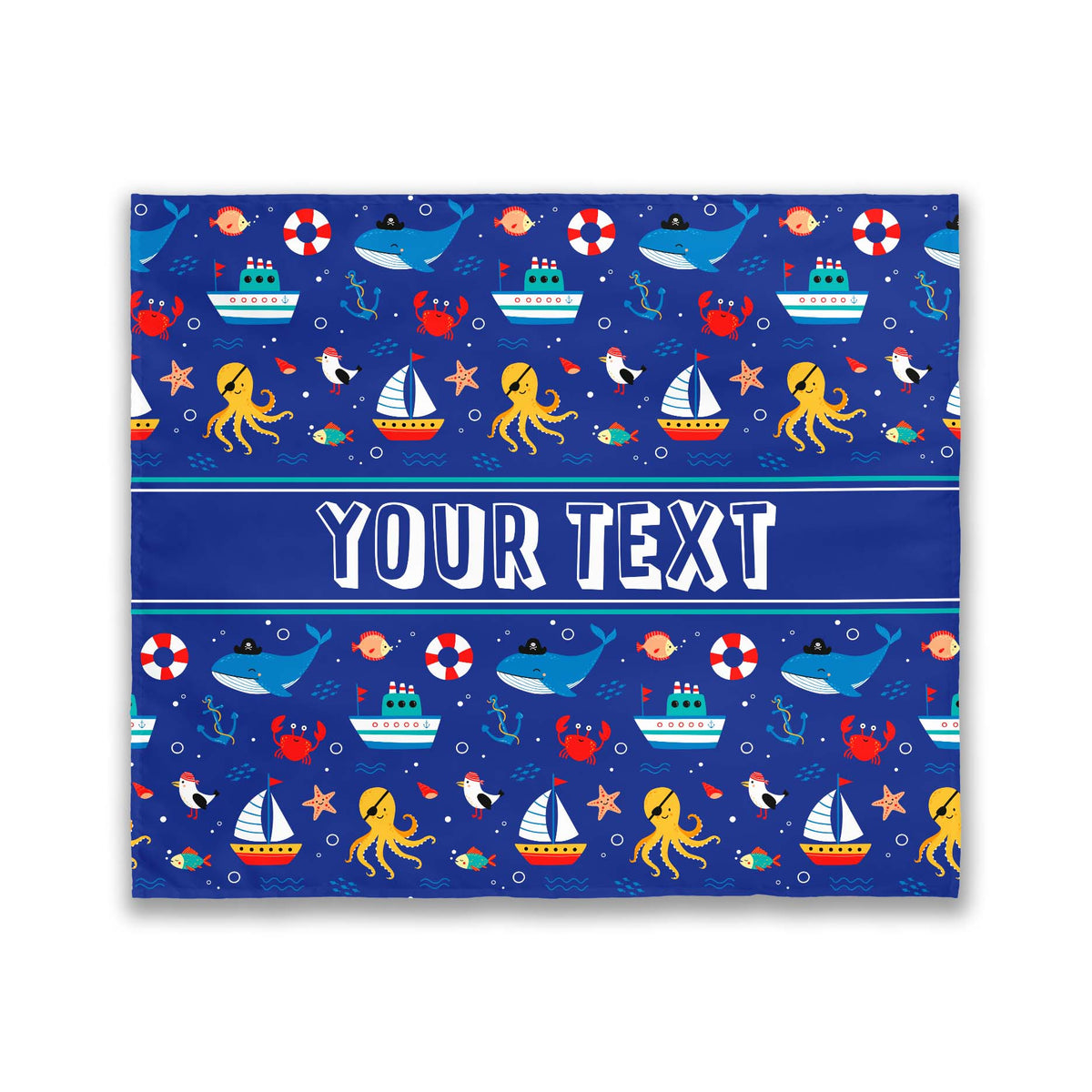 Personalized Tapestry - Nautical - 68" x 80"