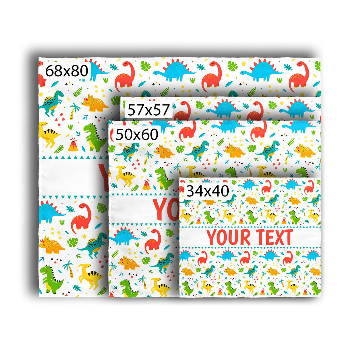 Personalized Tapestry - Dinosaurs - All Sizes