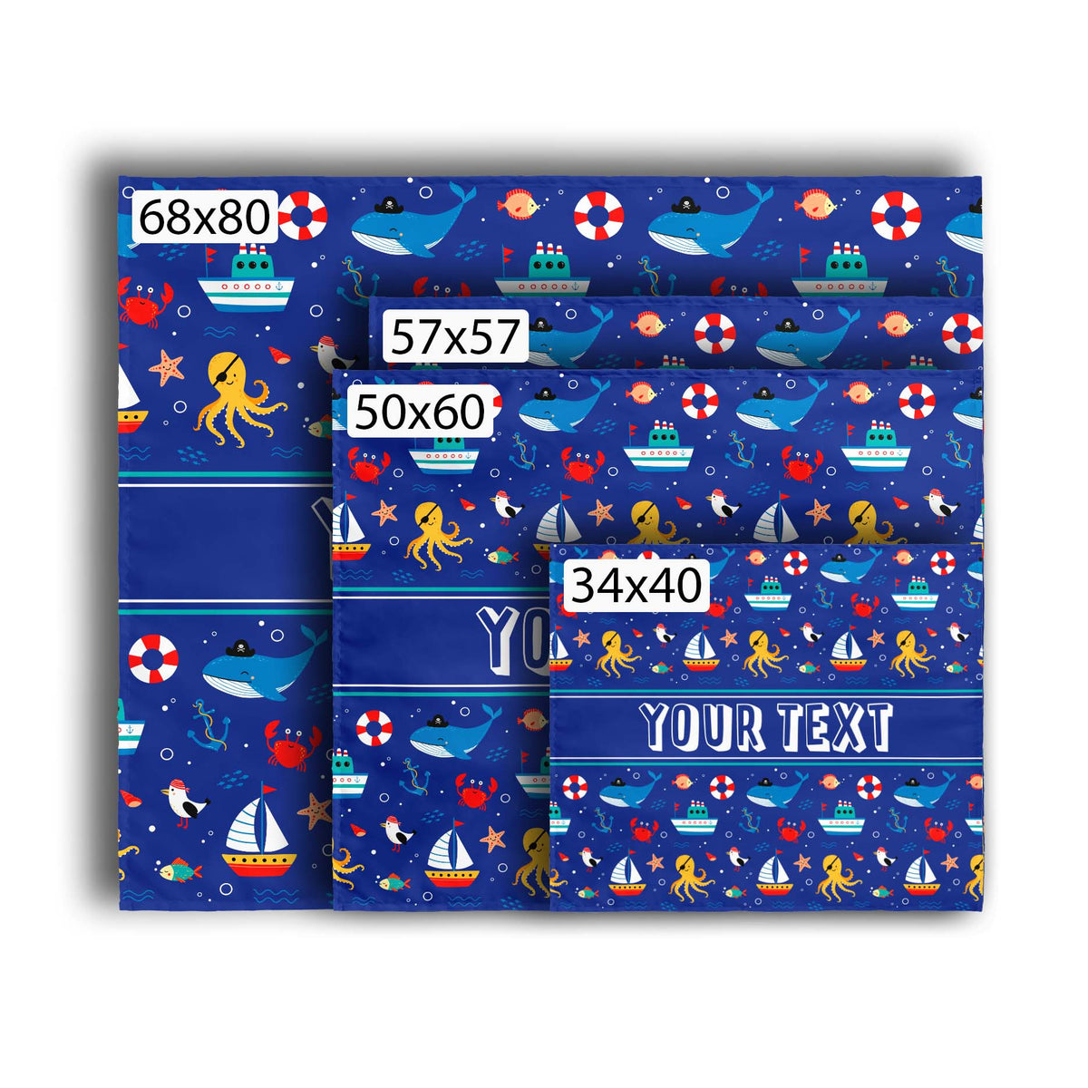 Personalized Tapestry - Nautical - All Sizes