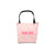 Personalized Tote Bag - Unicorns - Pink - 13" x 13"
