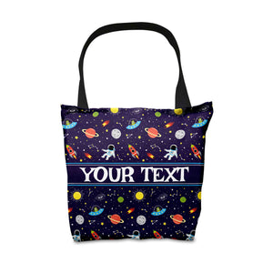 Personalized Tote Bag - Space - 18" x 18"