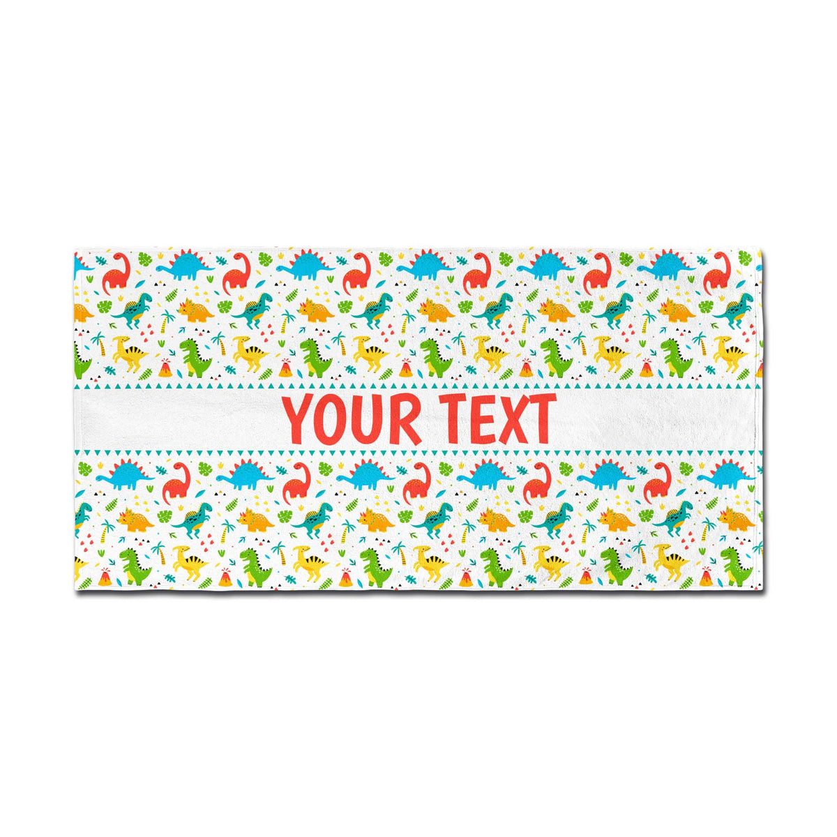 Personalized Towel - Dinosaurs - 30" x 60"